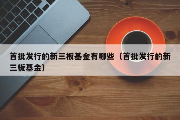 首批发行的新三板基金有哪些（首批发行的新三板基金）